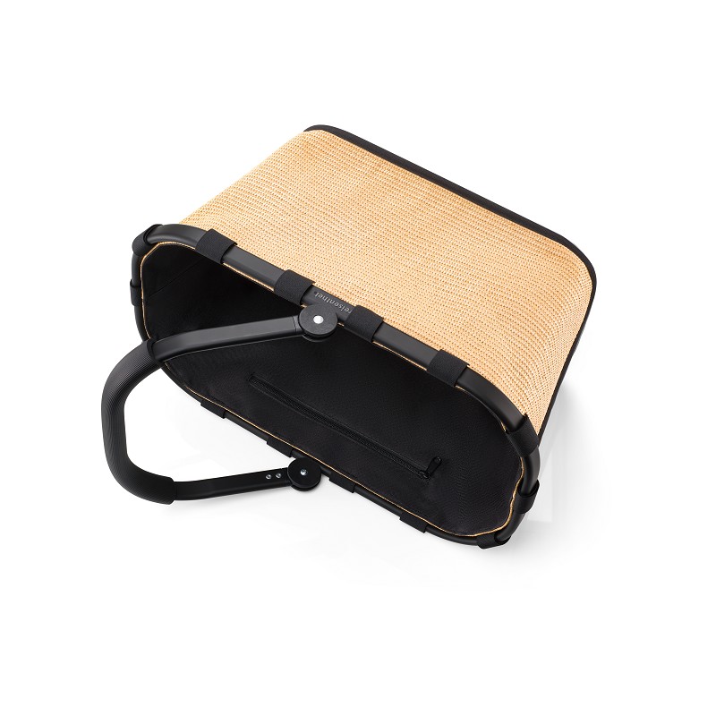 reisenthel carrybag raffia black