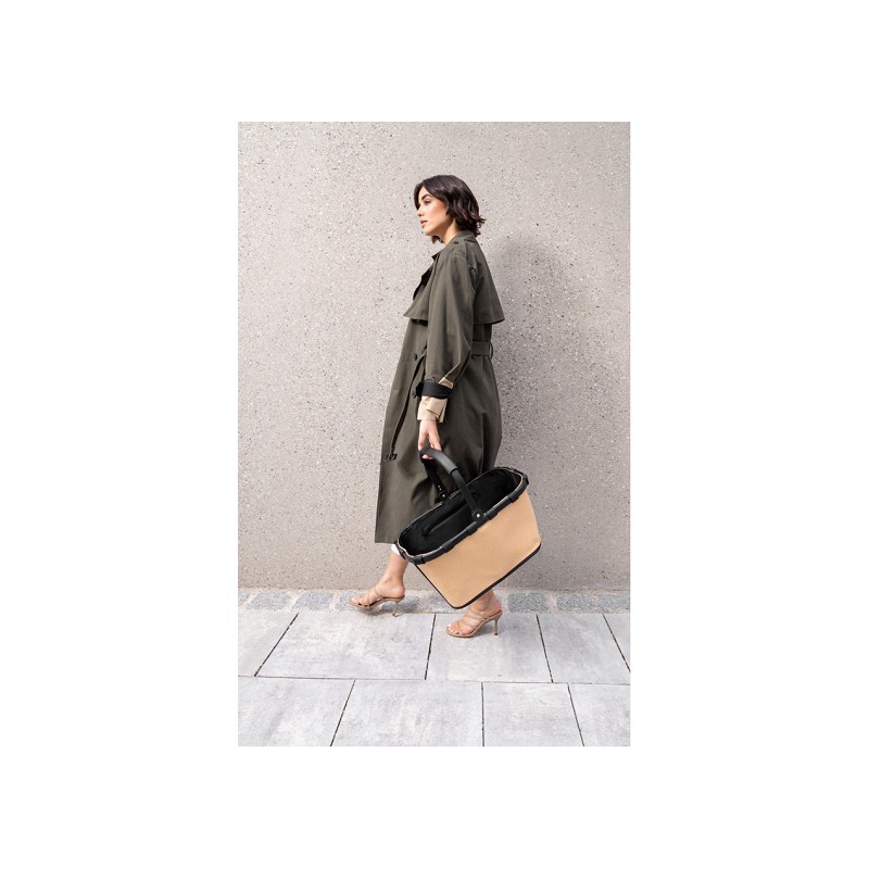 reisenthel carrybag raffia black
