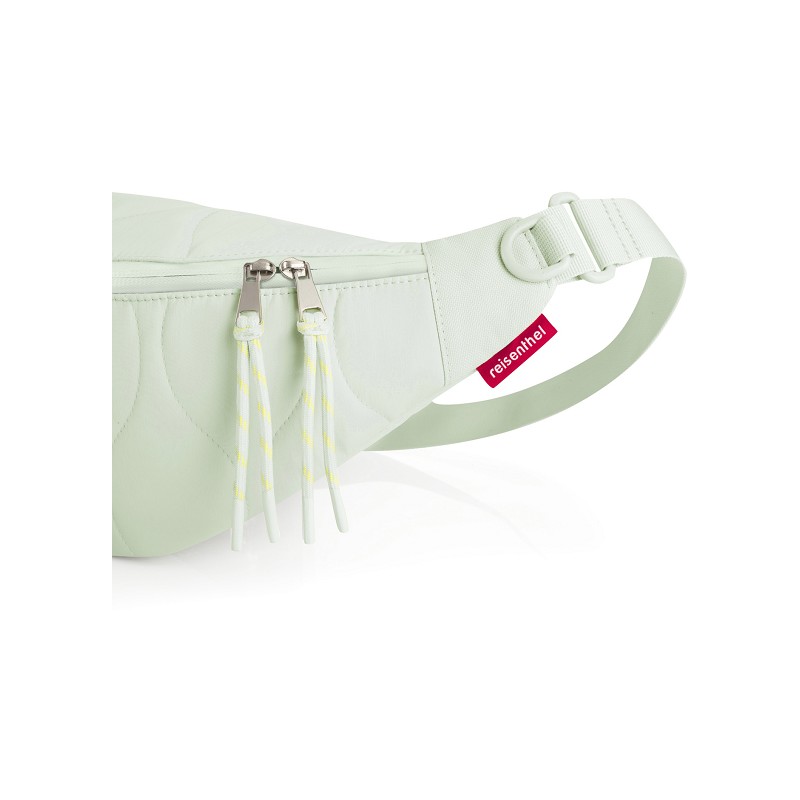 reisenthel city beltbag makramee puffer iced matcha