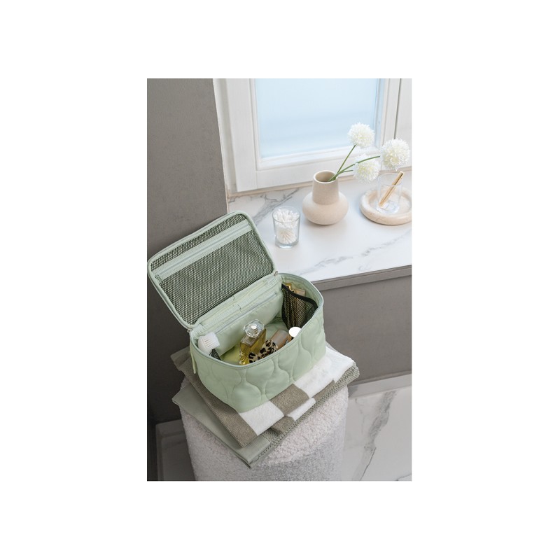 reisenthel cosmetic case puffer iced matcha