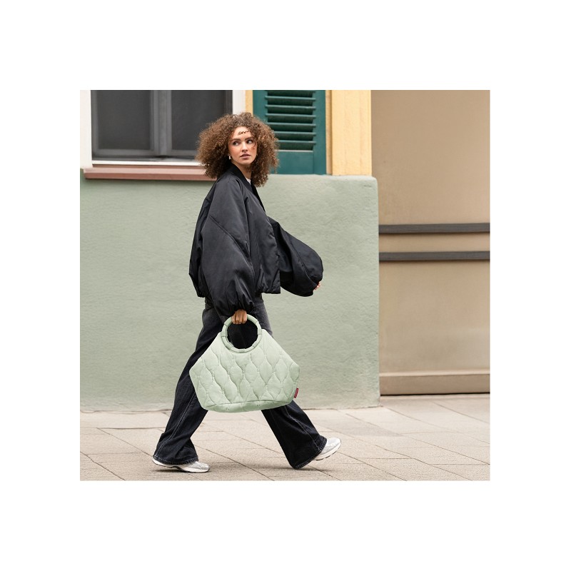 reisenthel loopbag hobo puffer iced matcha