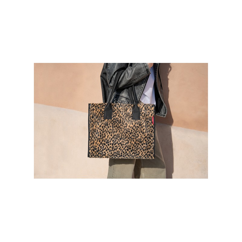 reisenthel daily shopper leo fake fur