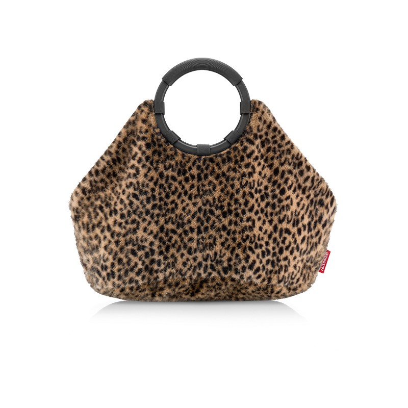reisenthel loopbag hobo leo fake fur
