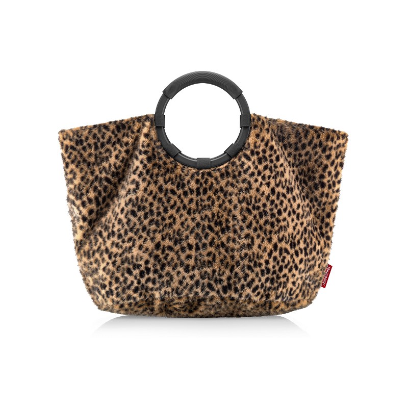 reisenthel loopbag hobo leo fake fur