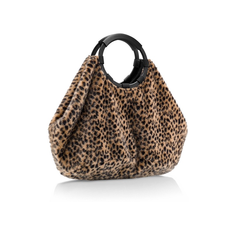reisenthel loopbag hobo leo fake fur