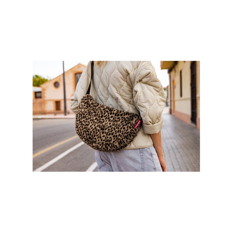 reisenthel moonbag S leo fake fur