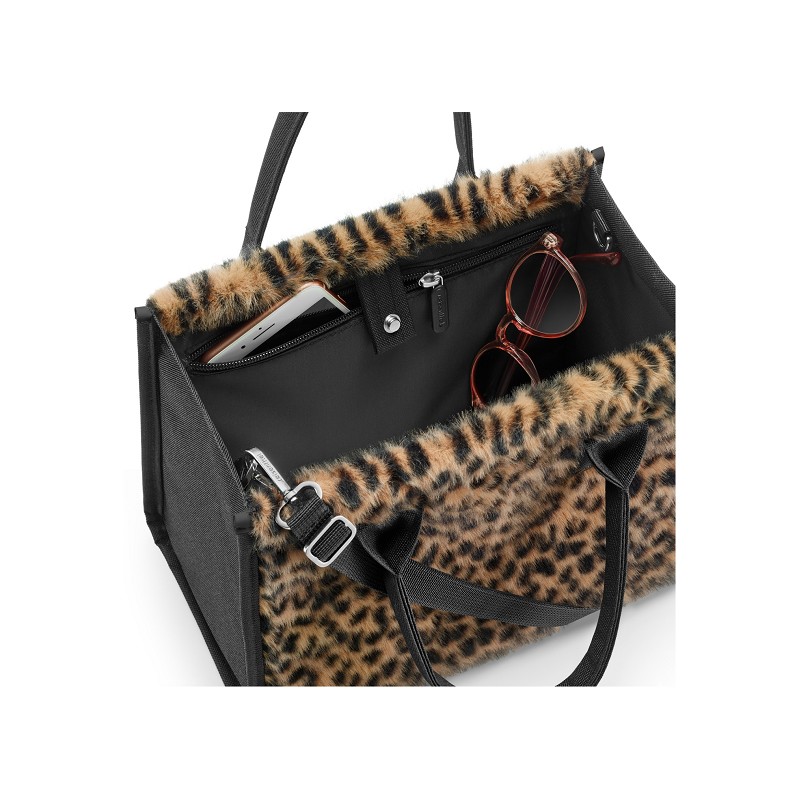 reisenthel daily shopper XS leo fake fur