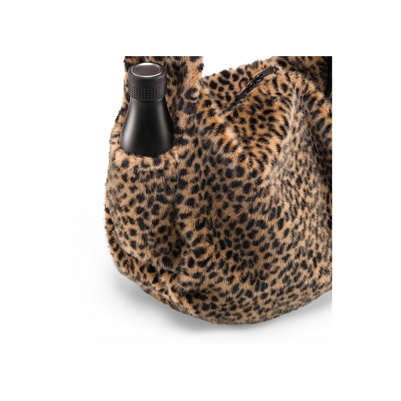 reisenthel moonbag leo fake fur