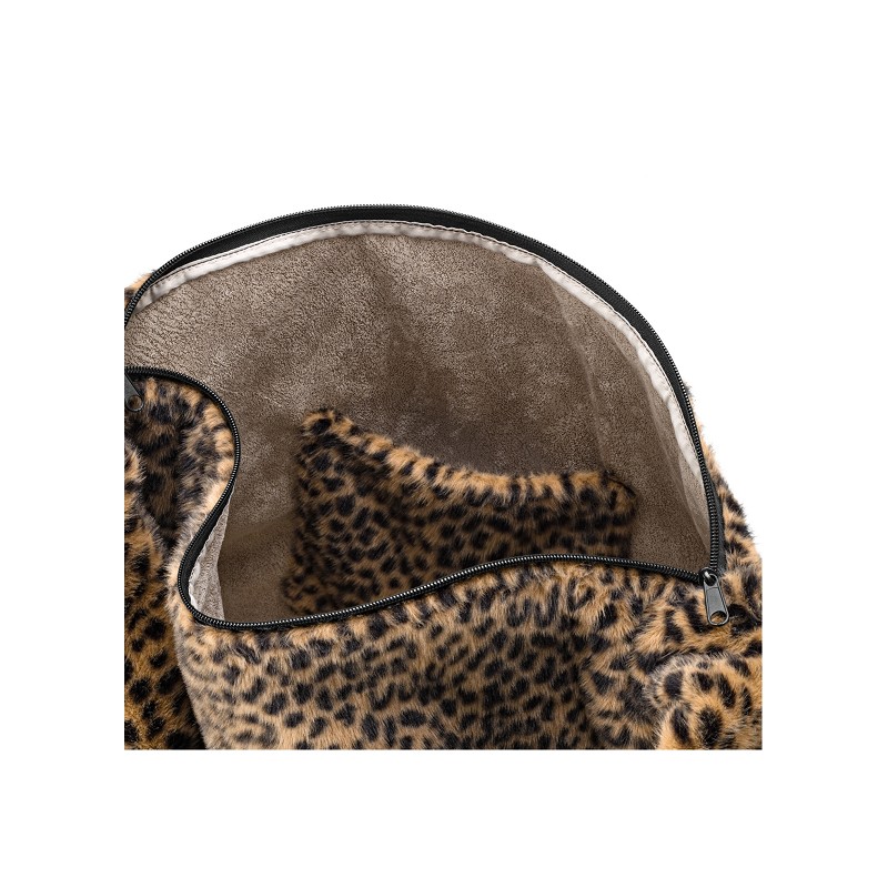 reisenthel moonbag leo fake fur