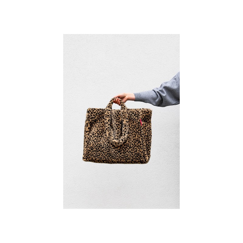reisenthel softshopper leo fake fur