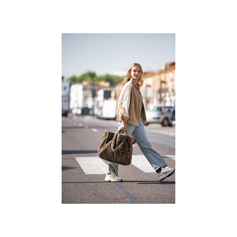 reisenthel softshopper leo fake fur