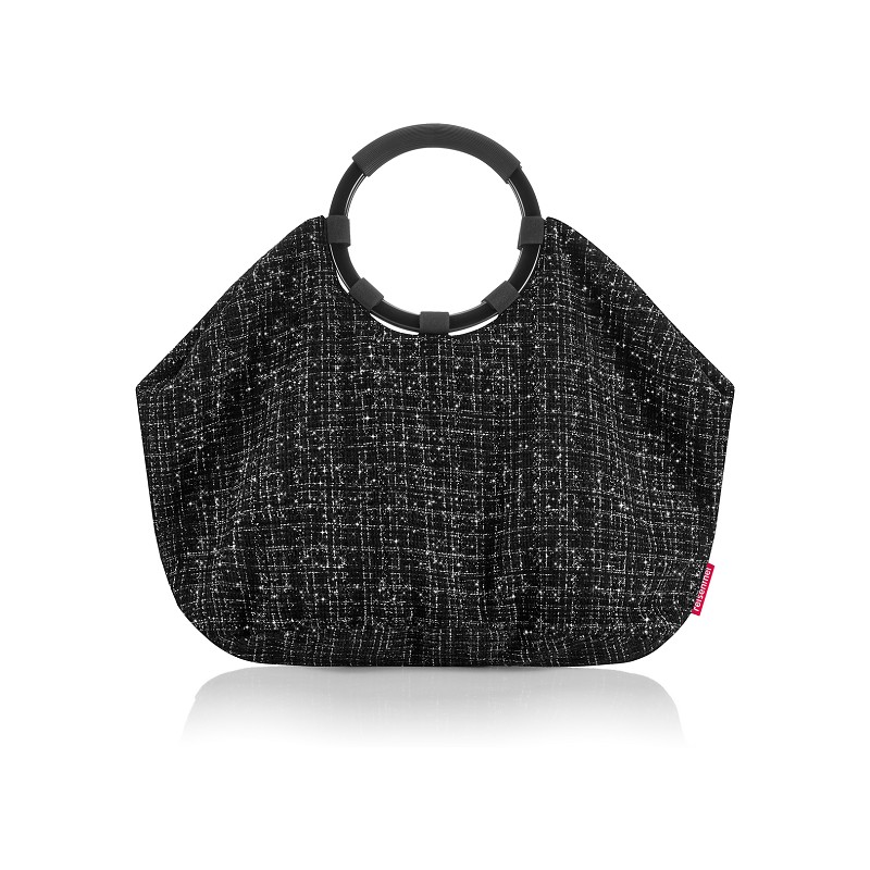 reisenthel loopbag hobo bouclé black