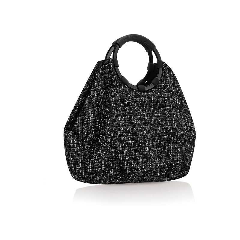 reisenthel loopbag hobo bouclé black