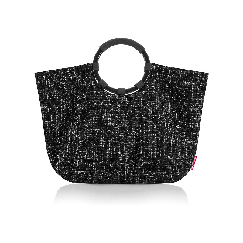 reisenthel loopbag hobo bouclé black