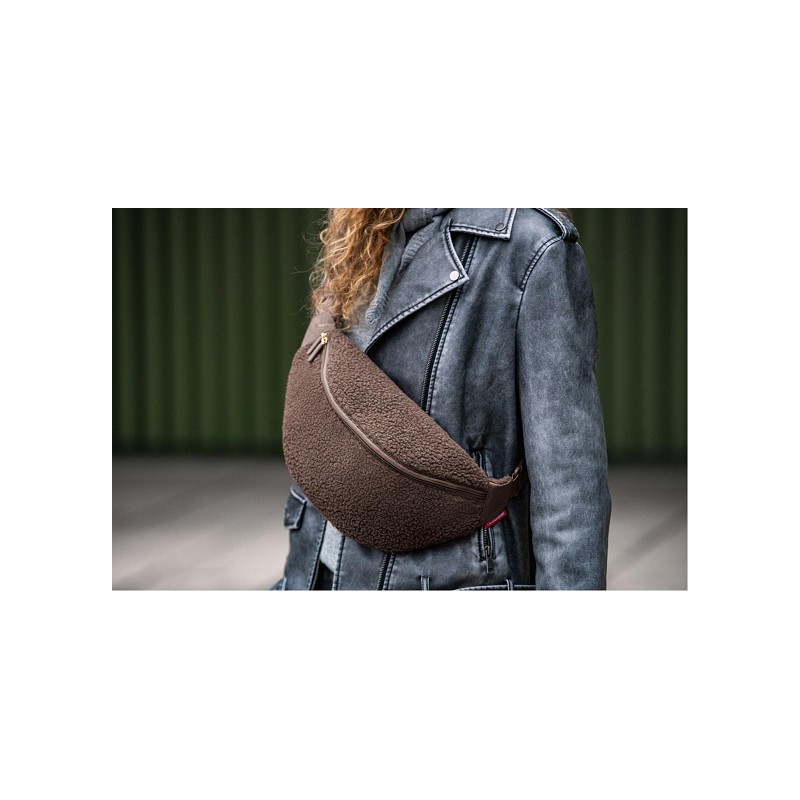 reisenthel city beltbag teddy chocolate