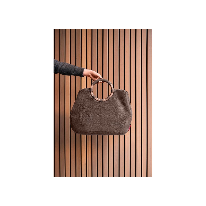 reisenthel loopbag hobo teddy chocolate