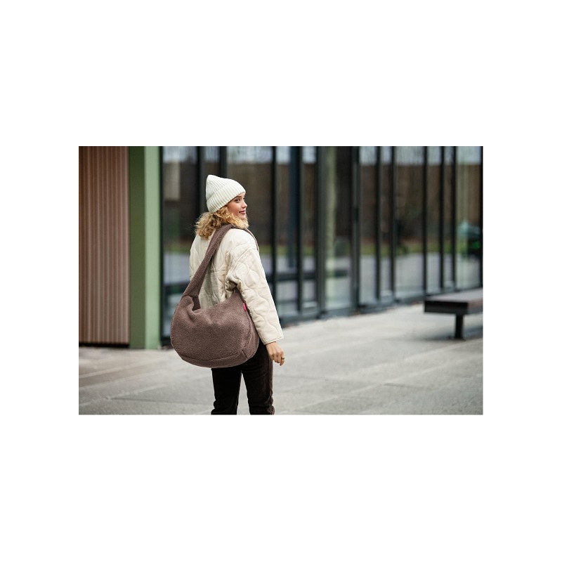 reisenthel moonbag teddy chocolate